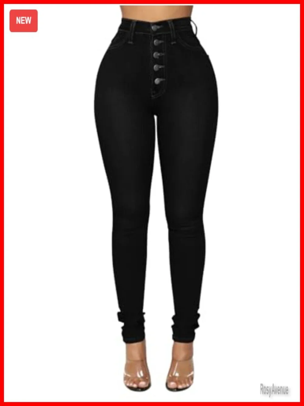 Curvy High Waist Stretch Butt Lifting Skinny Colombian Jeans